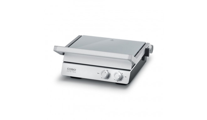 Caso Double Contact Grill | SteakChef | Contact grill | 2000 W | Stainless Steel