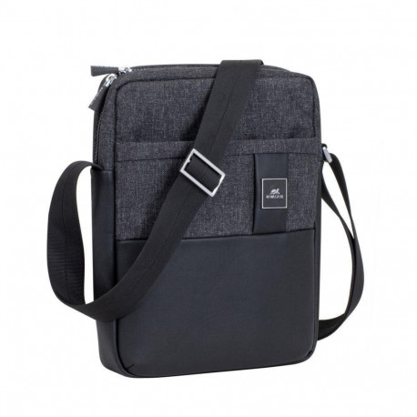 RIVACASE TABLET CASE CROSSBODY 11"/8811 BLACK MELANGE