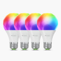 Nanoleaf Essentials Smart A60 Bulb E27 Matter WiFi 9W 900Lm RGBCW 2700-6500K, 4pcs pack | Essentials