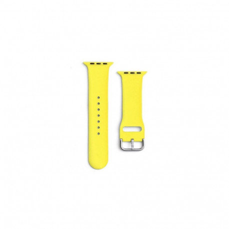 iLike Silicone Strap APS Silicone Watch Band 8/7/6/5/4/3/2 / SE (41/40 / 38mm) Strap Watchband Yello