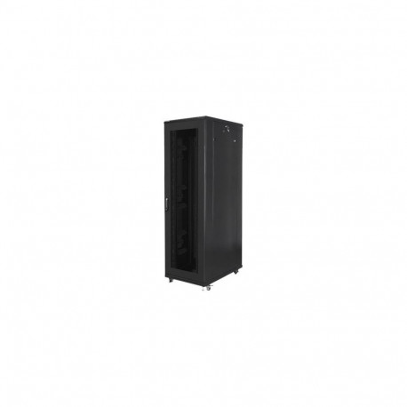 Lanberg Rack cabinet 19" free-standing 42U/800x1000 (flat pack) with mesh door, black |