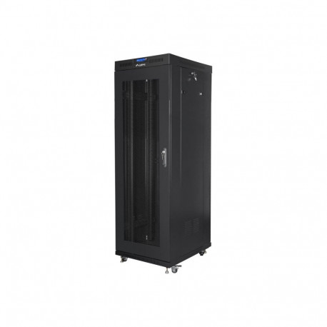 Lanberg Rack cabinet 19" free-standing 37U/600x800 (flat pack) with mesh door lCD V2, black |