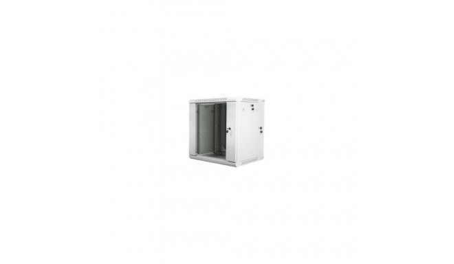 Lanberg Rack cabinet 19" double-section wall-mount 12U/600x600 (flat pack), grey |