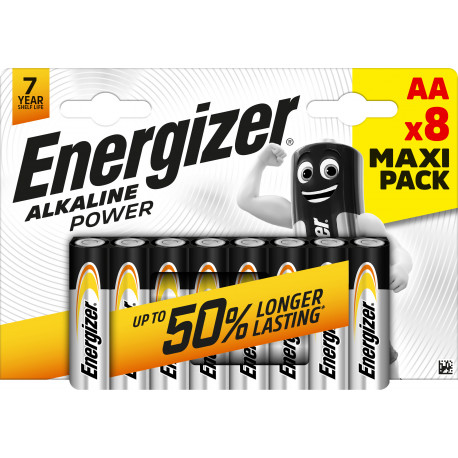 Energizer battery Alkaline Power AA CHP8