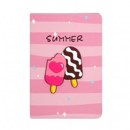 iLike Samsung Galaxy Tab A8 10.5 (2021) Tablet Case Design SM-X200/SM-X205 Ice Cream
