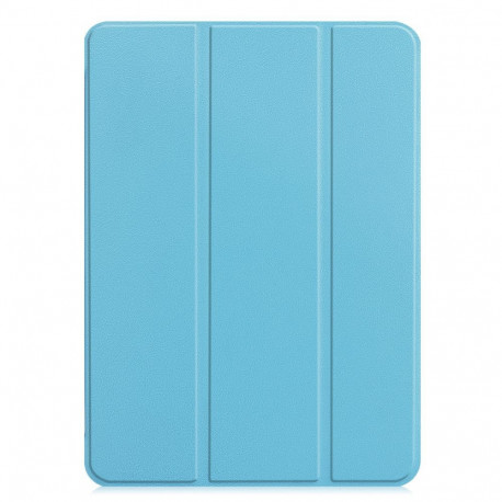 iLike Galaxy Tab A9 Plus X210 Tri-Fold Eco-Leather Stand Case Sky Blue