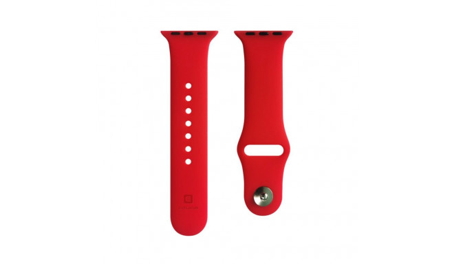 Evelatus Evelatus 38/40/41mm Silicone Loop Watch Straps (110mm S/M) Red