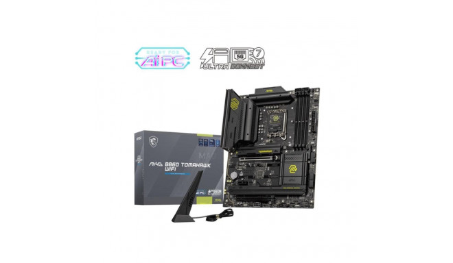 MSI Mainboard||Intel B860 Express|LGA1851|ATX|Memory DDR5|Memory slots 4|1xPCI-Express 4.0 1x|1xPCI-