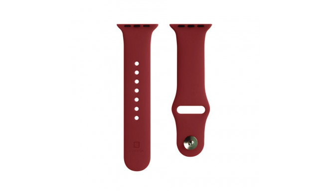 Evelatus Apple Watch 42/44/45mm Silicone Loop Watch Straps (140mm M/L) Plum