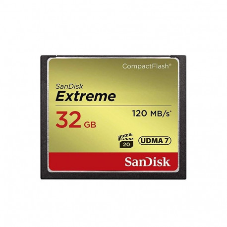 SANDISK BY WESTERN DIGITAL MEMORY COMPACT FLASH 32GB/SDCFXSB-032G-G46