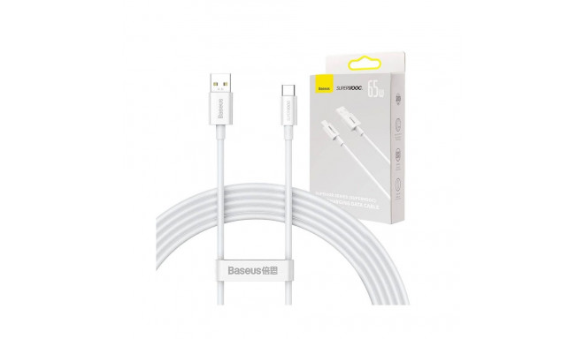Baseus Baseus Superior Series Cable USB to USB-C, 65W, PD, 2m (white)