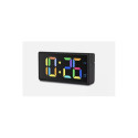 Hama Digital Alarm Clock Ibiza, Multicol. Screen, with USB Charging Function