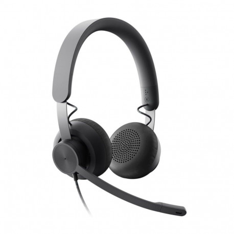 Logitech HEADSET ZONE WIRED/DARK GREY 981-000875