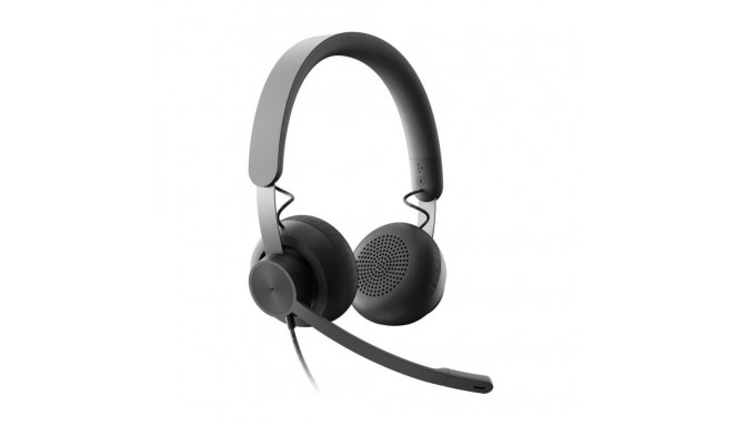 Logitech HEADSET ZONE WIRED/DARK GREY 981-000875