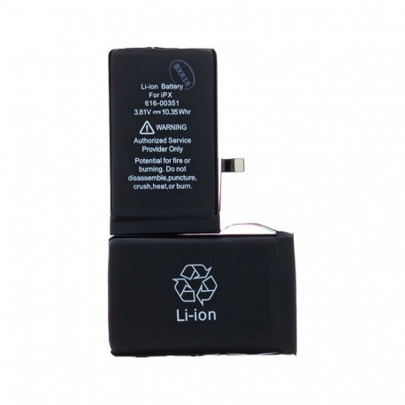 - Battery for iPhone X 2716mAh Li-Ion (Bulk)