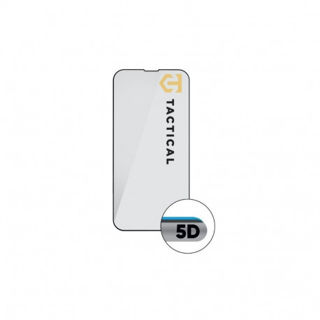 Tactical Apple iPhone 15 Plus Glass Shield 5D Full Glue, black