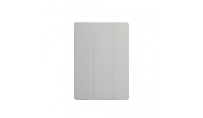 Connect iPad Air 10.9 Tablet case with imitate microfiber inside Silver