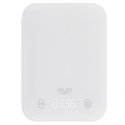Adler Kitchen Scale | AD 3181w | Graduation 1 g | Display type LED | White Adler Kitchen Scale | AD 3181w | Graduation 1 g | Display type LED | White