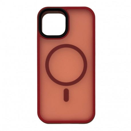 Connect Apple iPhone 15 Hybrid Case With Magnetic PC+TPU Red