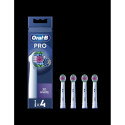Oral-B | Replaceable toothbrush heads | EB18-4 3D White Pro | Heads | For adults | Number of brush h Oral-B | Replaceable toothbrush heads | EB18-4 3D White Pro | Heads | For adults | Number of brush h