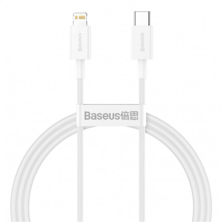Baseus Baseus Superior Series USB-C / Lightning PD 20W 1 m cable - white
