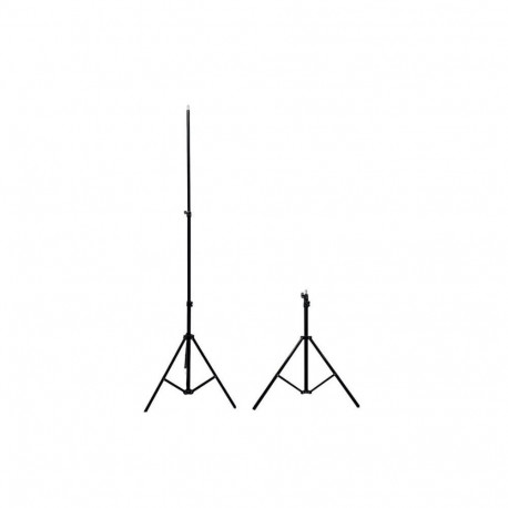 iLike 21M Premium Stable Metal Tripod Stand 2.1m max 1/4 screw Led Ring / Camera fix Black