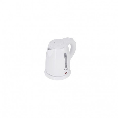 Adler Kettle AD 1272 Electric, 1600 W, 1 L, Stainless steel/Polypropylene, 360 rotational base, Whit