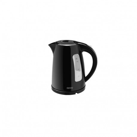 Camry Kettle CR 1255 Standard, Plastic, Black, 2200 W, 360 rotational base, 1.7 L
