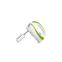 Adler Mixer AD 4205 g Hand Mixer, 300 W, Number of speeds 5, Turbo mode, White/Green Adler Mixer AD 4205 g Hand Mixer, 300 W, Number of speeds 5, Turbo mode, White/Green