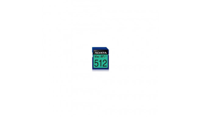 ADATA MEMORY SDXC 512GB V30/ASDX512GUI3V30S-R