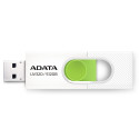 ADATA AUV320 512GB USB Flash Drive, White/Green