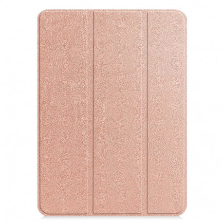 iLike Redmi Pad 10.6 Tri-Fold Eco-Leather Stand Case Rose Gold