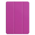 iLike Galaxy Tab S9 Plus 12.4 Tri-Fold Eco-Leather Stand Case Purple