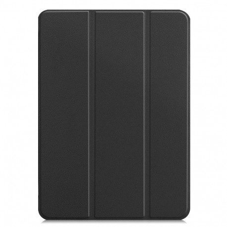 iLike Galaxy Tab S9 FE Plus X610 / X616B Tri-Fold Eco-Leather Stand Case Black