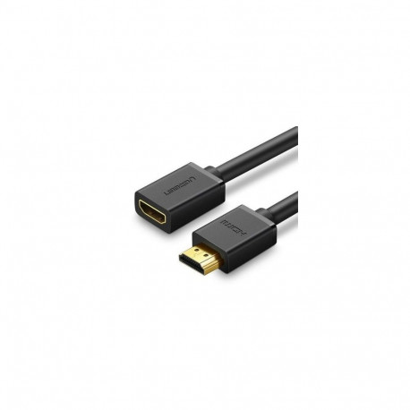 Ugreen cable HDMI extension cable (female) - HDMI (male) 19 pin 1.4v 4K 60Hz 30AWG 2m black (10142) 