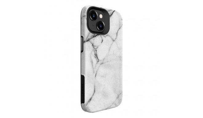 Evelatus Apple iPhone 15 Plus Armor case TPU+PC Customized Print Design Marble White