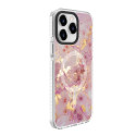 Evelatus Apple iPhone 15 Pro Max PC+TPU With MagSafe Customized Print Pink