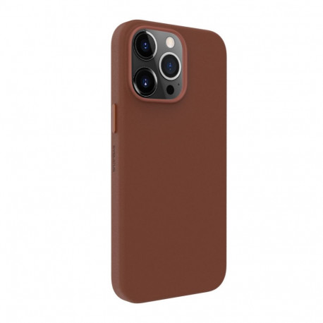 Evelatus Apple iPhone 14 Pro Max Genuine Leather case with MagSafe Brown