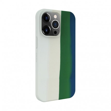 Evelatus Apple iPhone 14 Pro Silicone case Multi-Colored Green