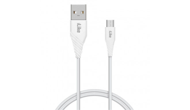 iLike - iLike Charging Cable for MicroUSB ICM01 White