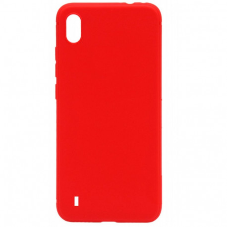 Evelatus Samsung Galaxy A10 Nano Silicone Case Soft Touch TPU Red