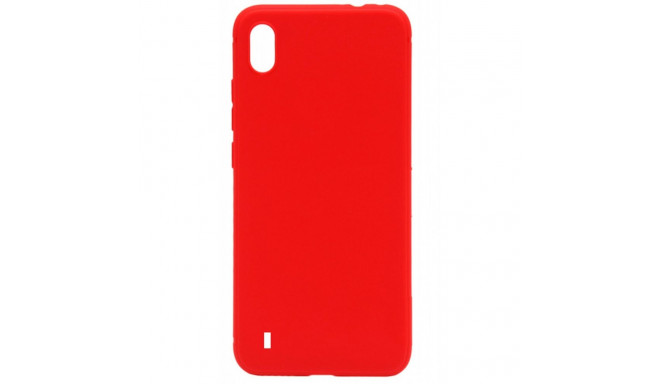 Evelatus Samsung Galaxy A10 Nano Silicone Case Soft Touch TPU Red