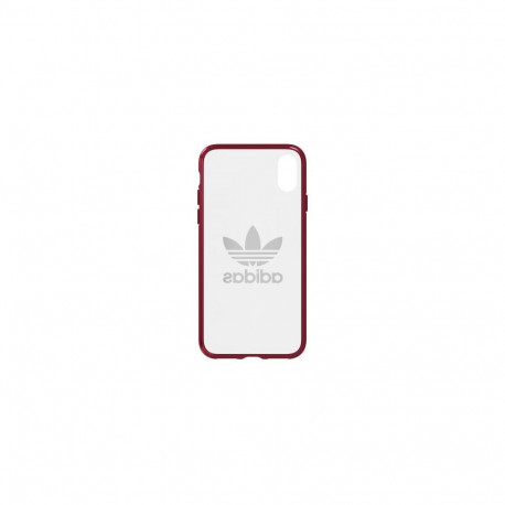 Adidas Apple iPhone X/Xs OR Clear Case Red