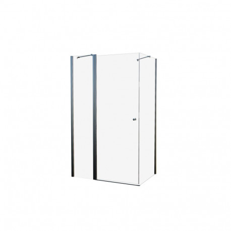 CAB SHOWER REC SN-0002 120X80X195 relvmetallist dušinurk