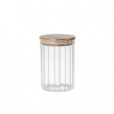 JAR STORAGE ROU GLA W BAM LID 1.1L