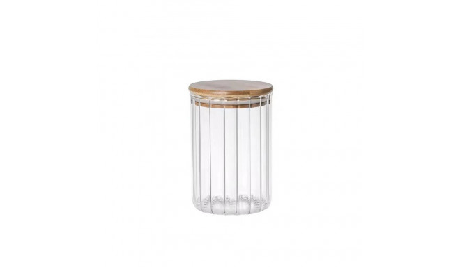 JAR STORAGE ROU GLA W BAM LID 1.1L 7104
