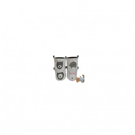 Domoletti pesukorv 35x35x35 cm tekstiil