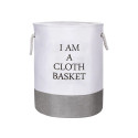 Domoletti pesukorv 40x40x50 cm tekstiil