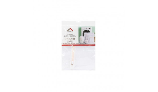 BASKET LAUNDRY DOMOLETTI 30X40CM WHITE