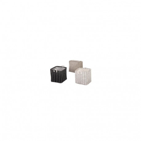 Domoletti pesukorv 33x33x34,5 cm tex